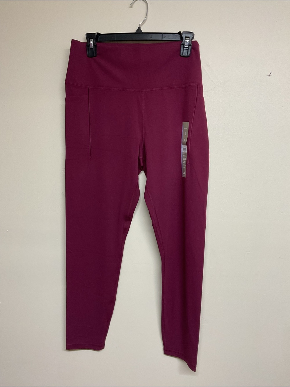 Avia SoftSculpt High-Waist Leggings in Deep Berry
